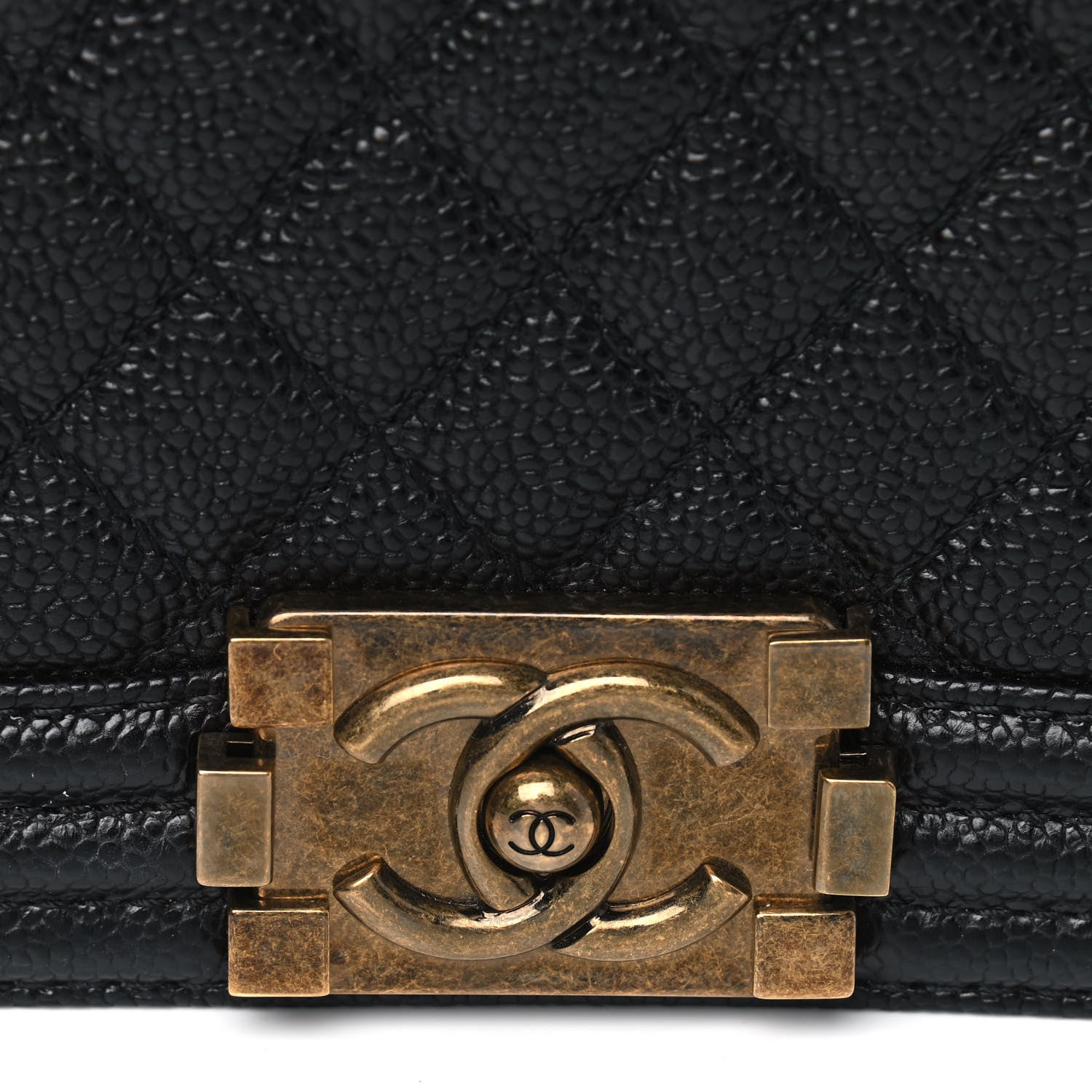 Chanel Caviar Quilted Large Boy Flap Black 6 of 6