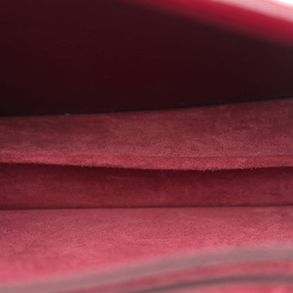 Gucci Crinkled Patent Small Dionysus Top Handle Bag Rosso Ancora Red 5 of 9