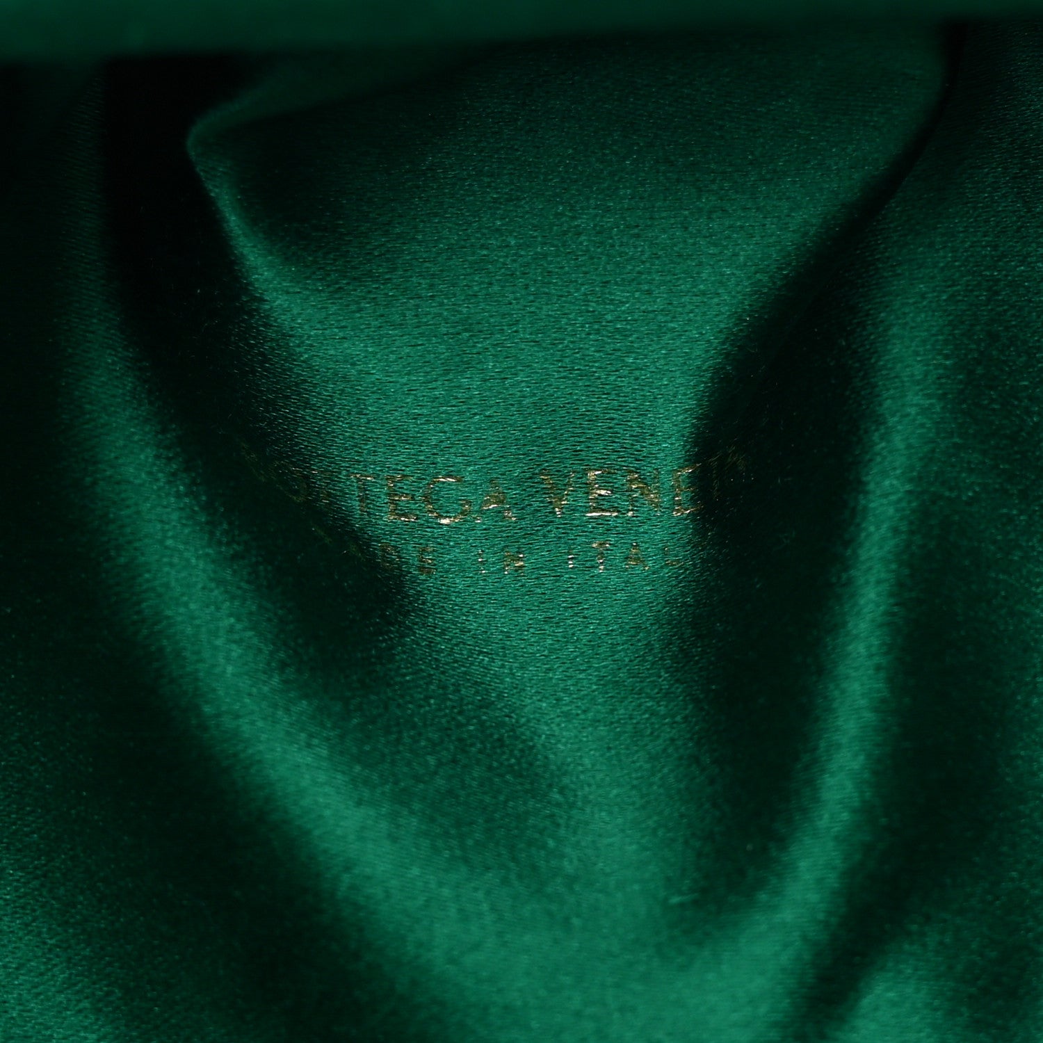 Bottega Veneta Satin Crystal Embellished The Mini Pouch Emerald 6 of 10