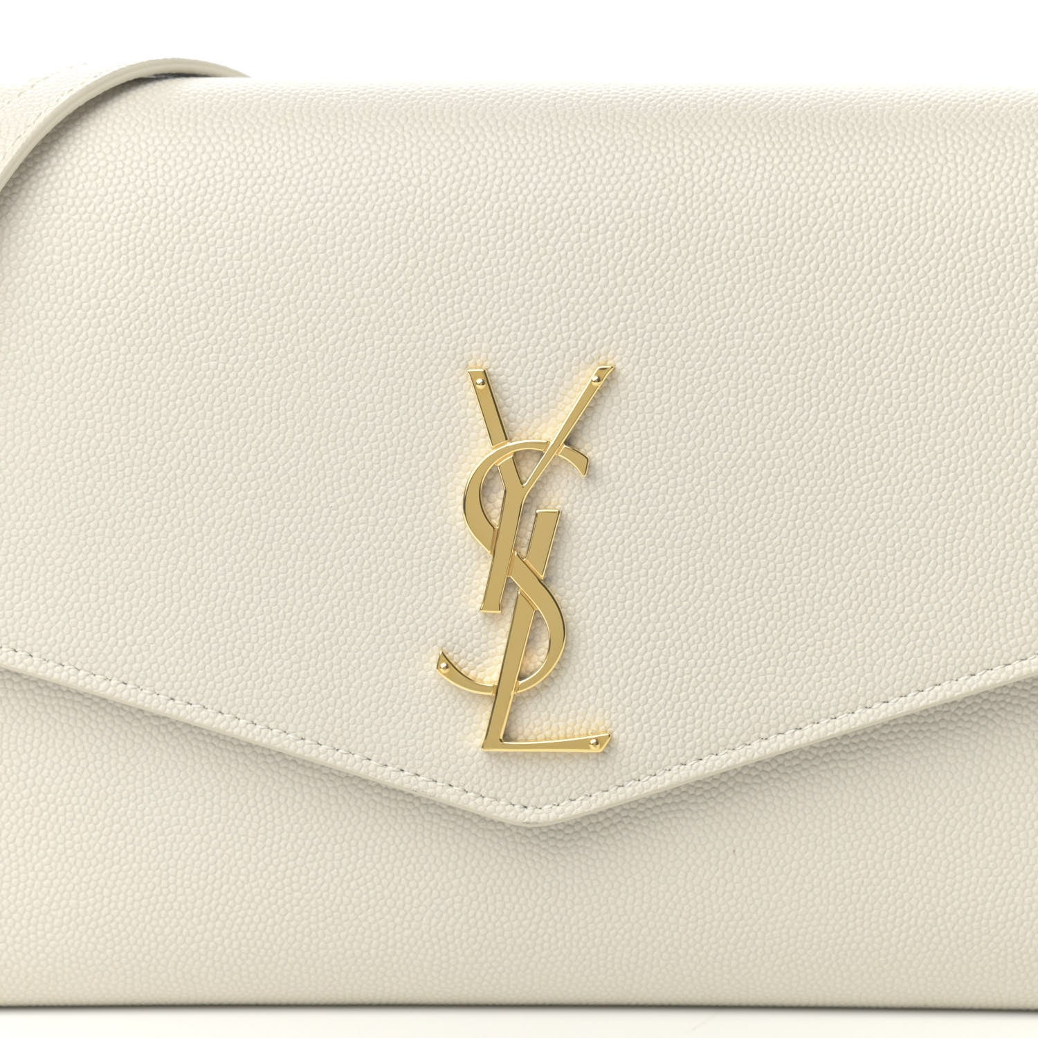 Saint Laurent Grain de Poudre Mini Uptown Crossbody Bag Porcellana 9 of 12