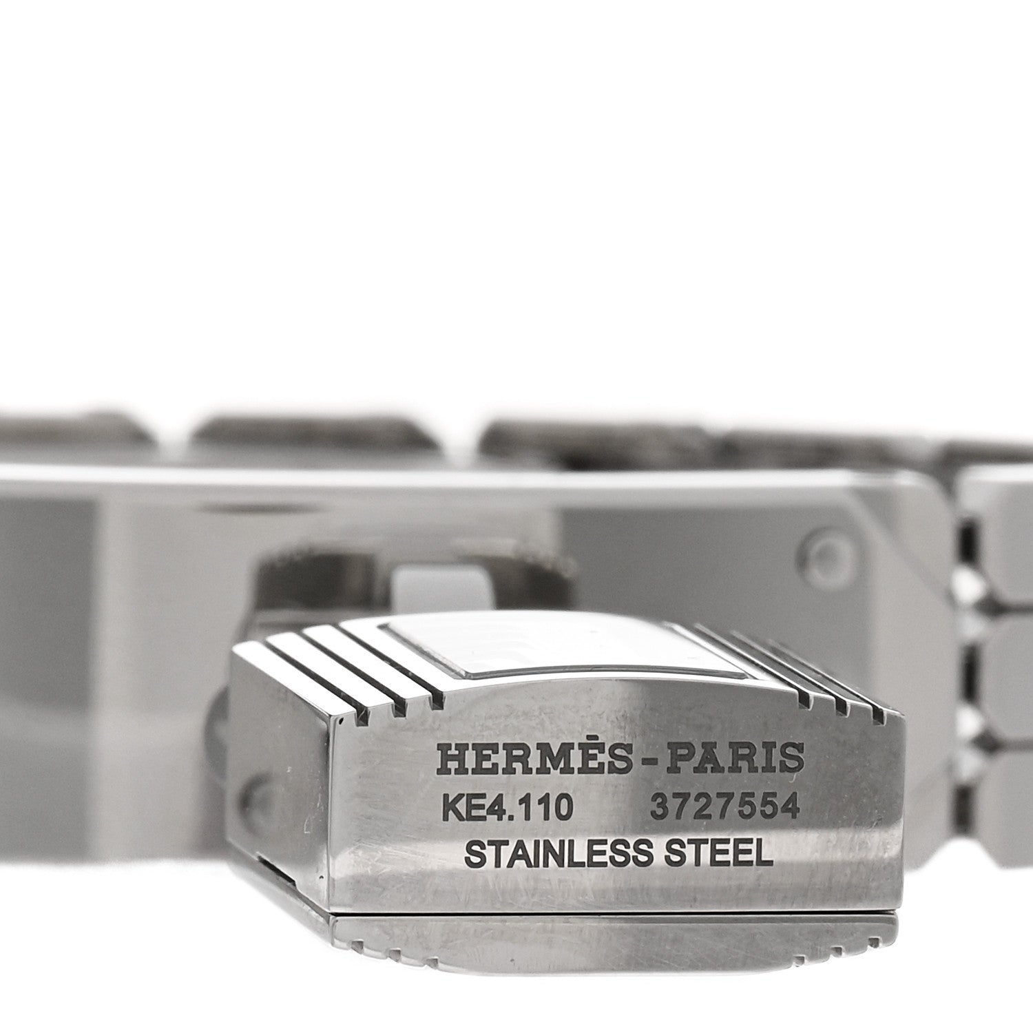 Hermes Stainless Steel 16mm Kelly Quartz Watch 3 of 4