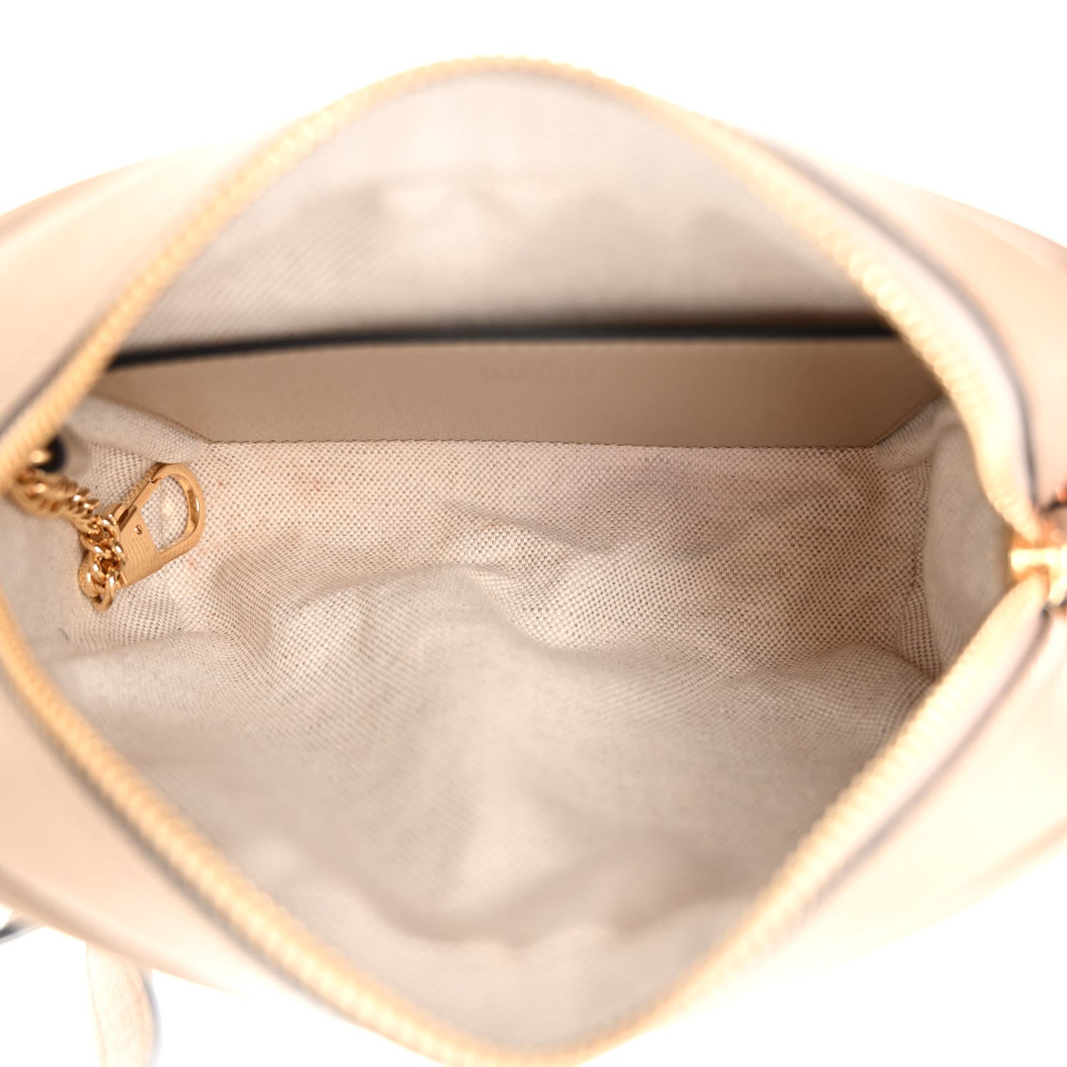 Gucci GG Supreme Monogram Textured Calfskin Web Mini Ophidia Shoulder Bag Beige Mystic White Oatmeal 5 of 9