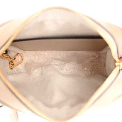 Gucci GG Supreme Monogram Textured Calfskin Web Mini Ophidia Shoulder Bag Beige Mystic White Oatmeal 5 of 9