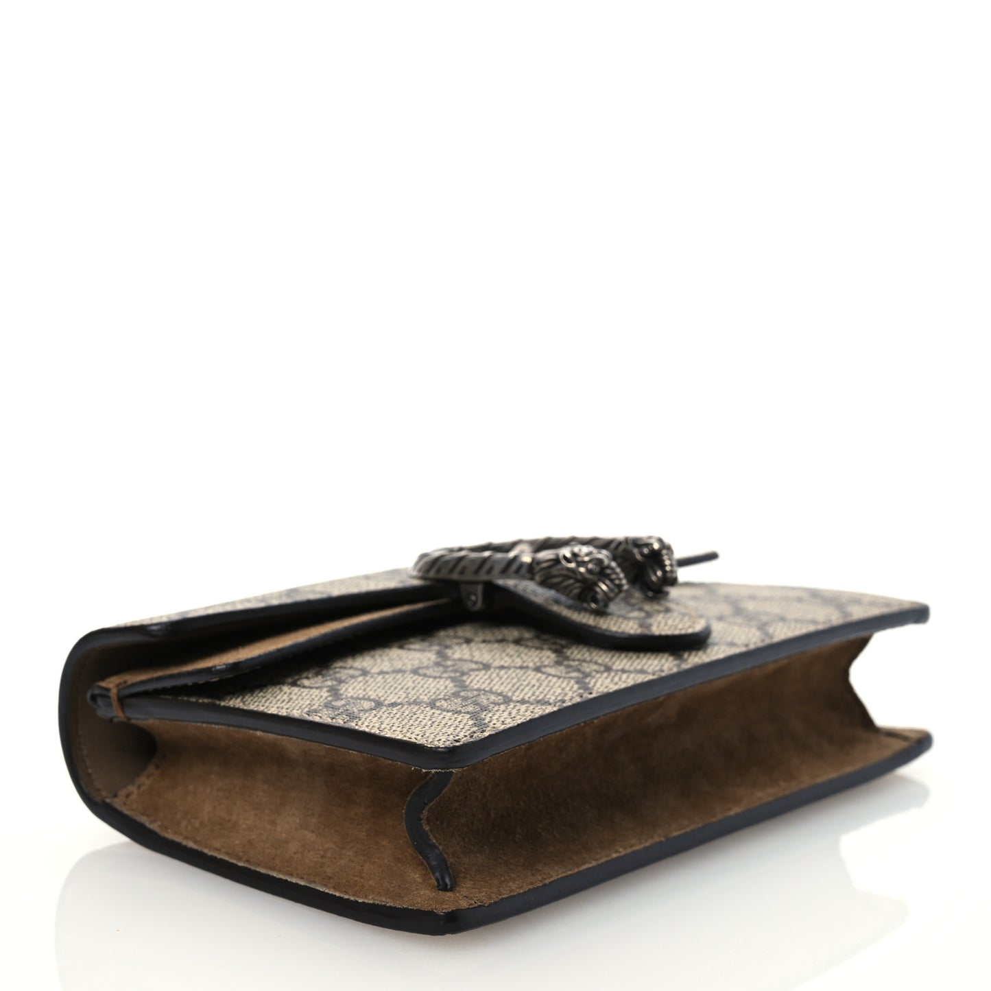 GG Supreme Monogram Super Mini Dionysus Shoulder Bag Taupe