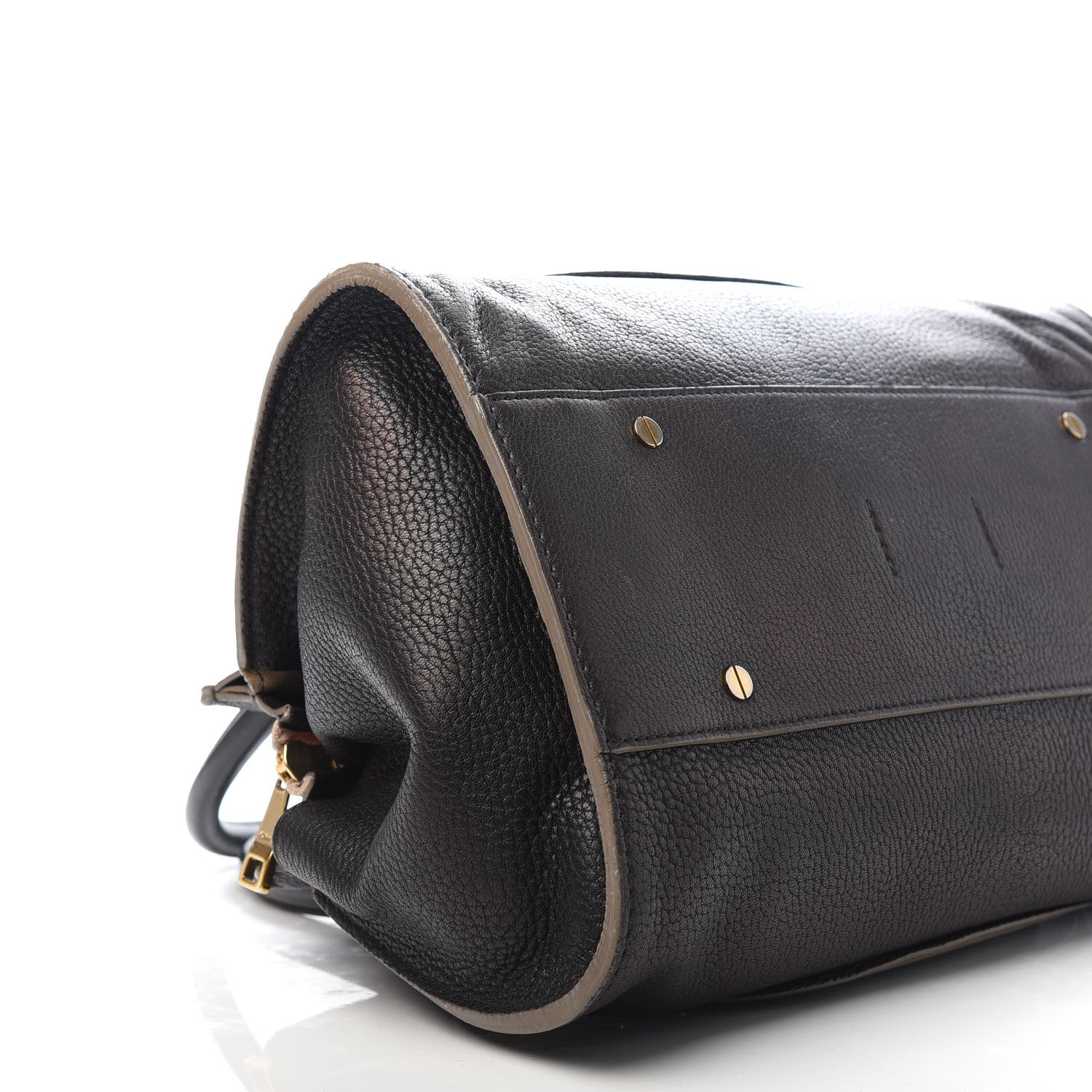 Chloe Calfskin Medium Everston Satchel Black 8 of 9