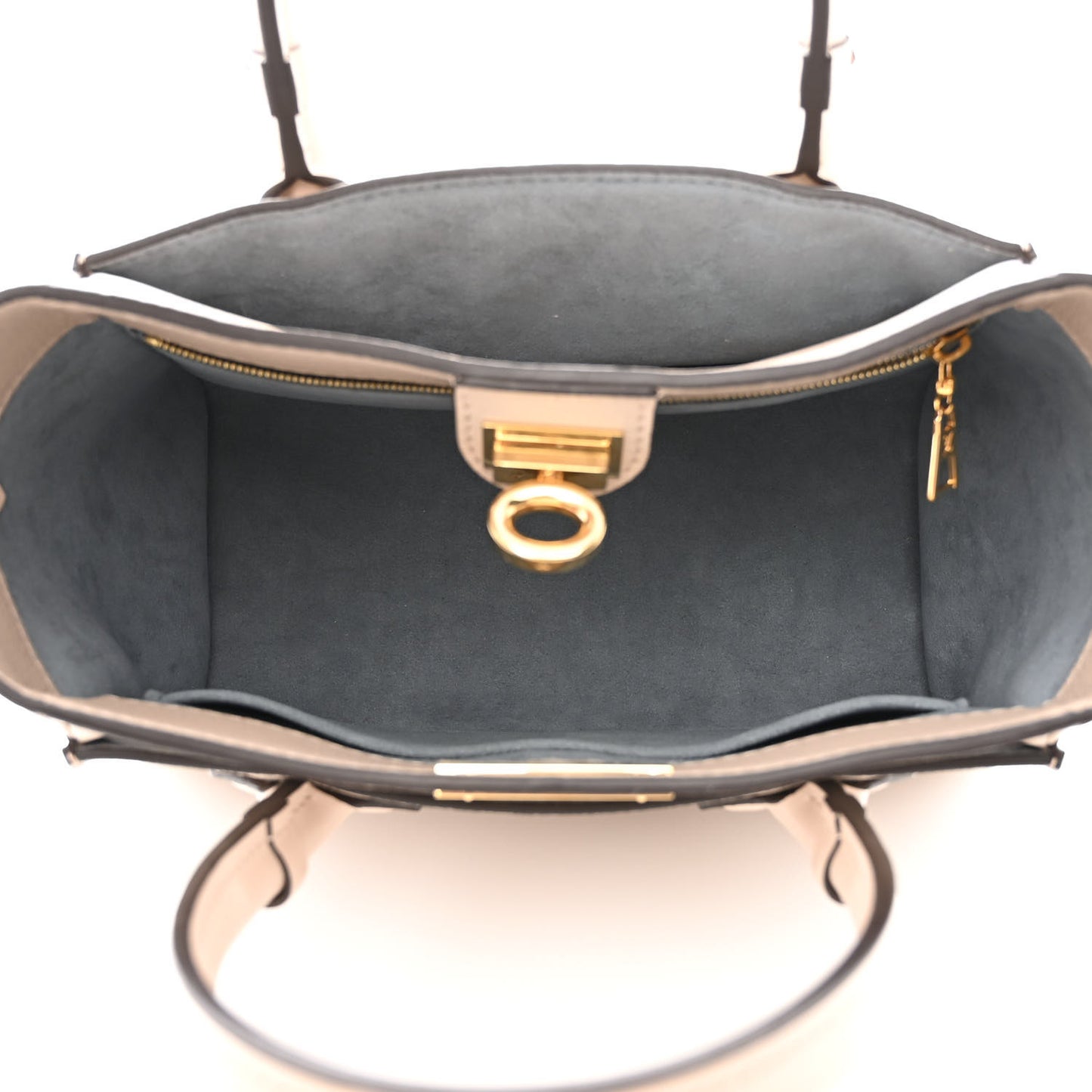 Calfskin Monogram On My Side PM Greige