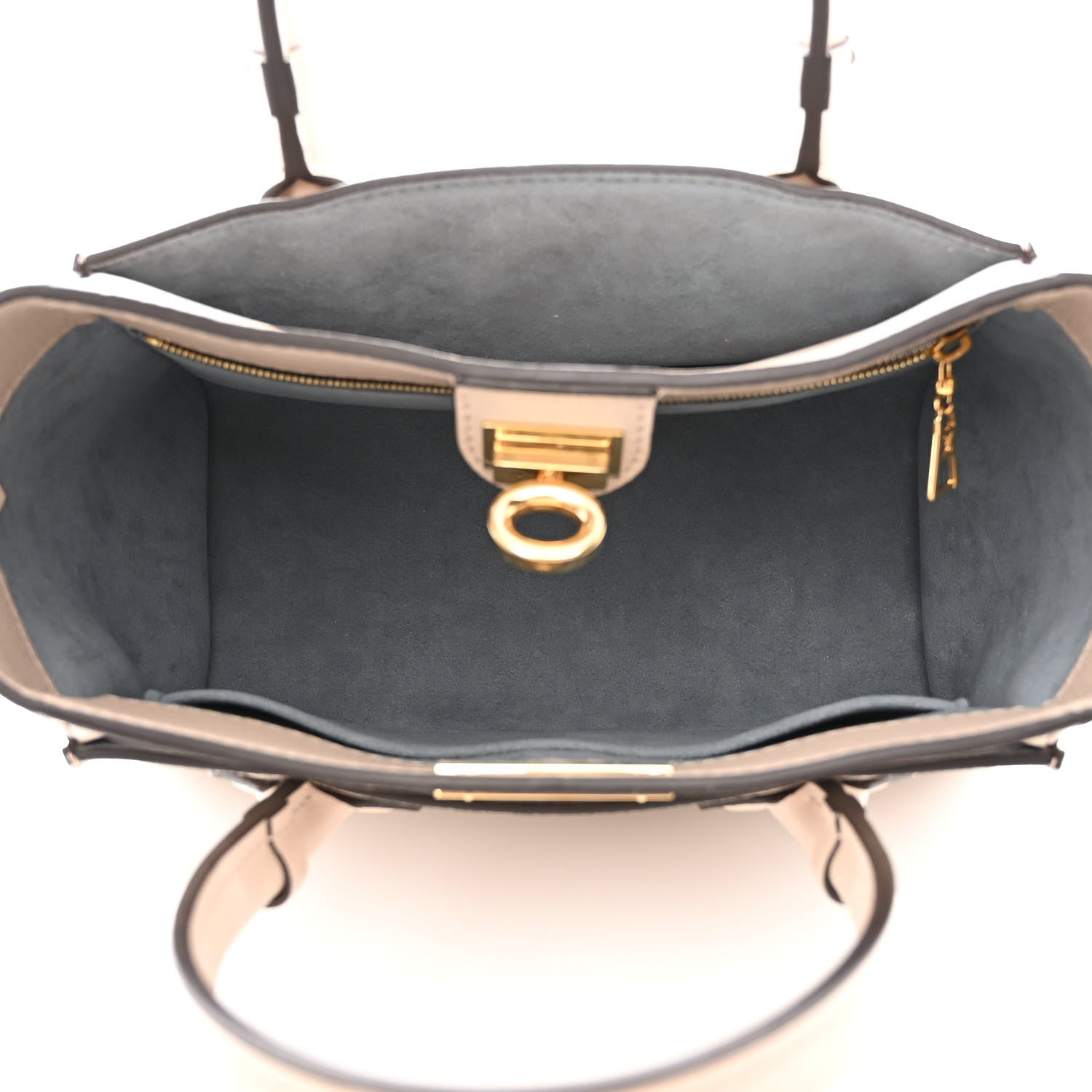 Louis Vuitton Calfskin Monogram On My Side PM Greige 5 of 9