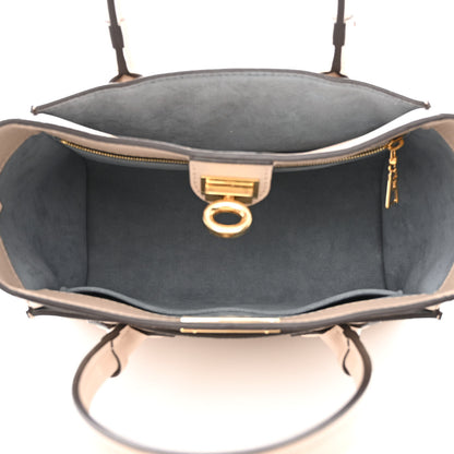 Louis Vuitton Calfskin Monogram On My Side PM Greige 5 of 9