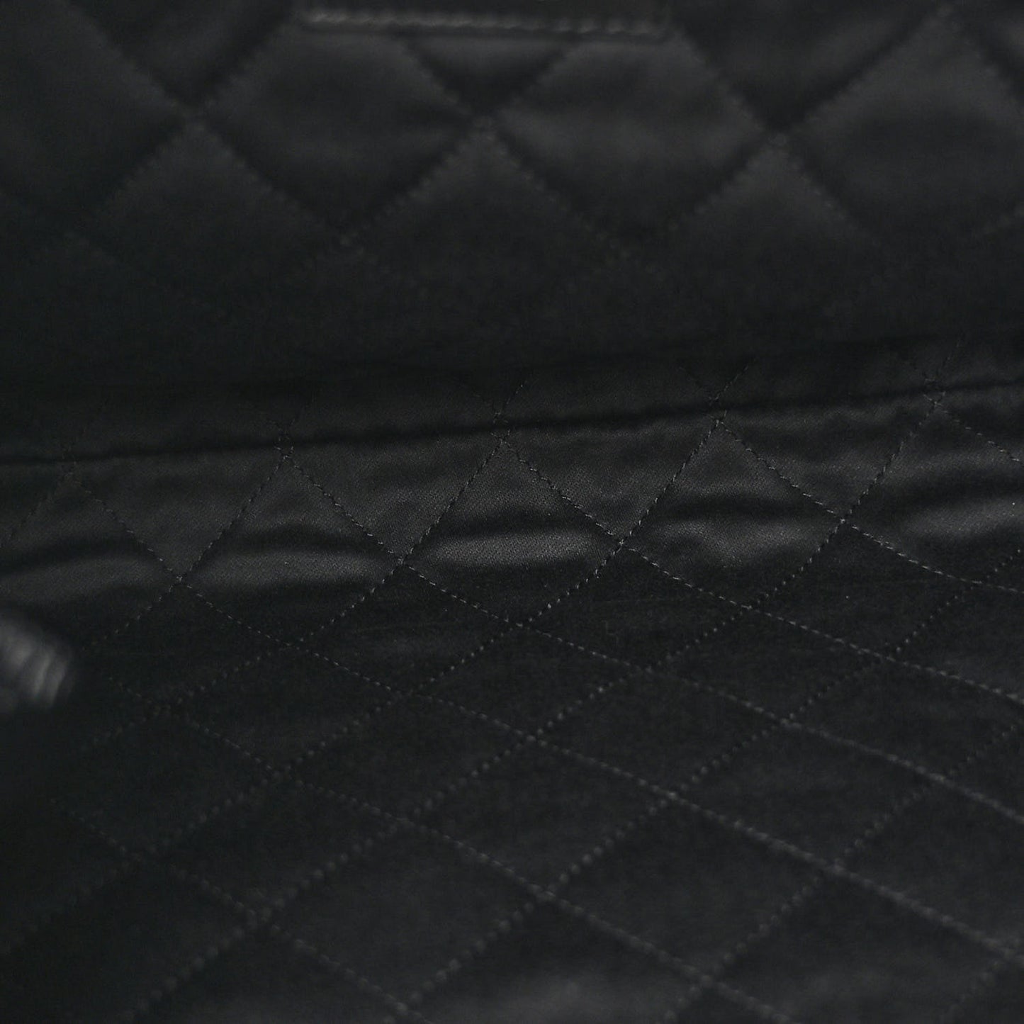 Shiny Calfskin Quilted Small Chanel 22 Black