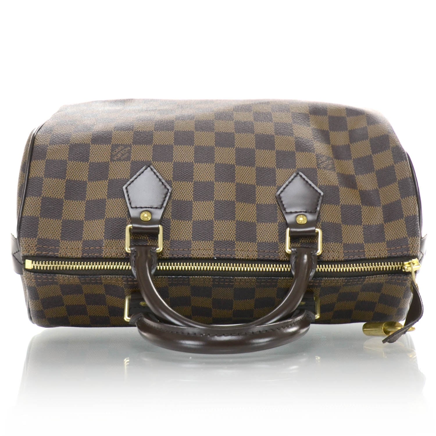 Louis Vuitton Damier Ebene Speedy 30 4 of 12