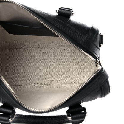Gucci Piuma Calfskin Jumbo GG Embossed Mini Duffle Bag Black 5 of 8
