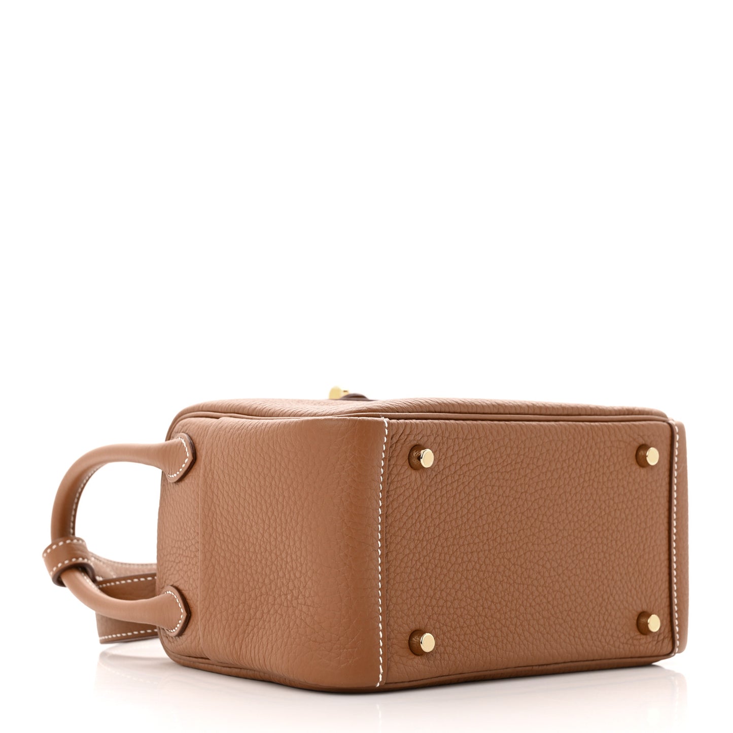 Taurillon Clemence Mini Lindy 20 Gold