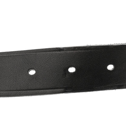 Saint Laurent Calfskin Monogram Celtique 75 30 Belt Black 5 of 7