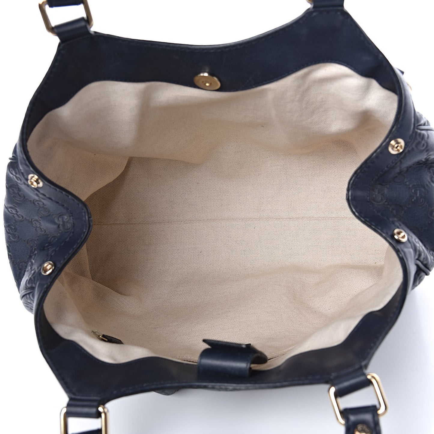 Guccissima Medium Sukey Tote Blue