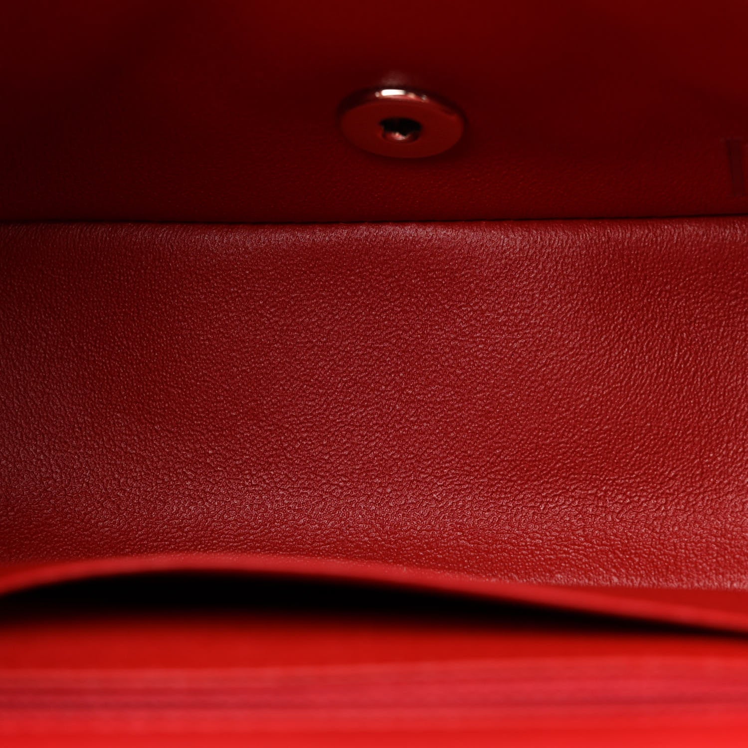 Chanel Lambskin Quilted Mini Square Flap Red 5 of 10
