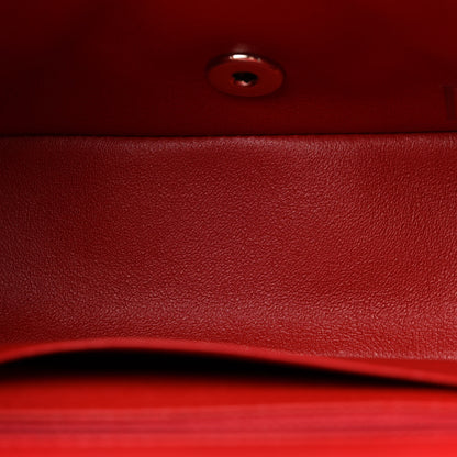 Chanel Lambskin Quilted Mini Square Flap Red 5 of 10