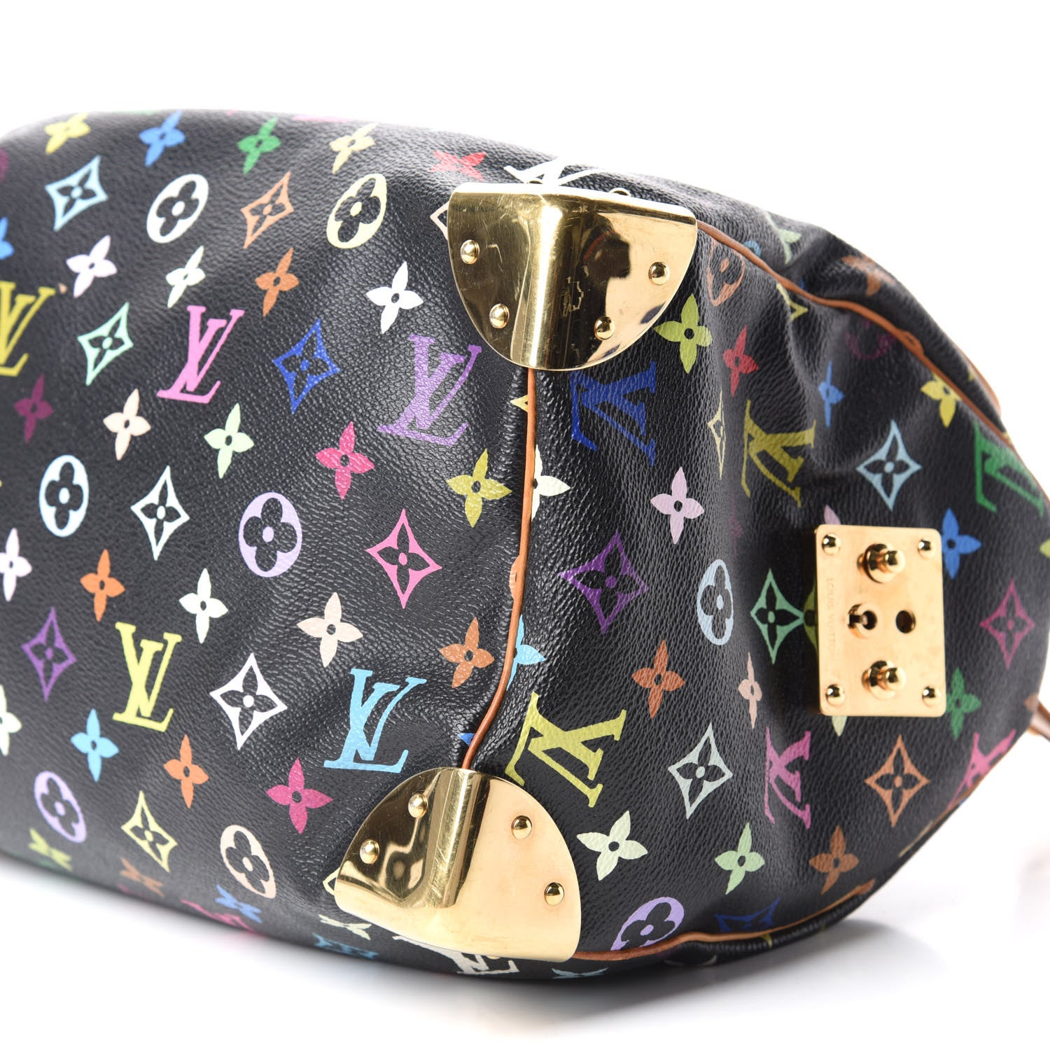 Louis Vuitton Monogram Multicolor Speedy 30 Black 8 of 9