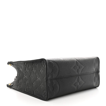 Louis Vuitton Empreinte Monogram Giant Onthego PM Black 4 of 10