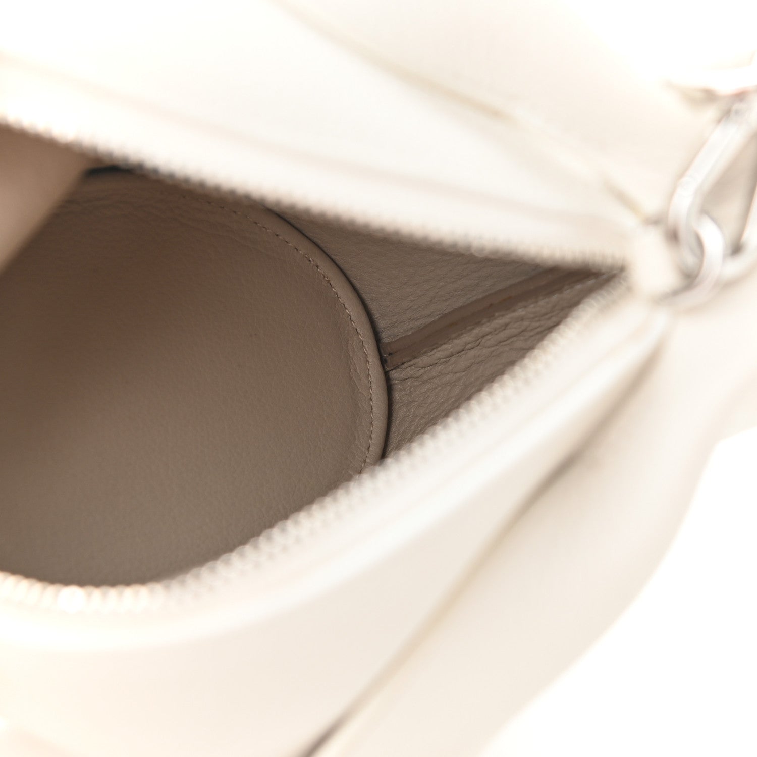 Loewe Calfskin Shearling Mini Bunny Crossbody Bag White 5 of 11