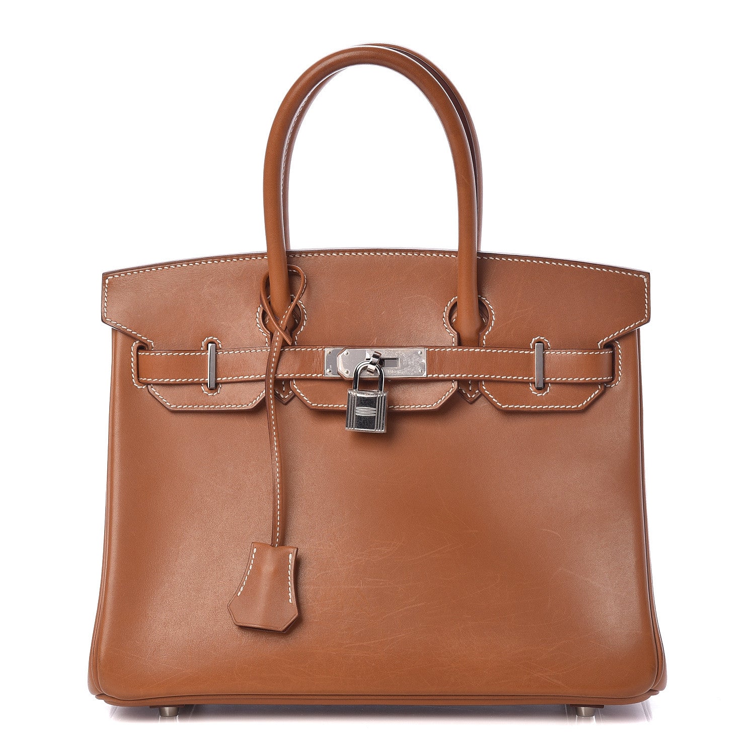 Hermes Vache Natural Birkin 30 1 of 20