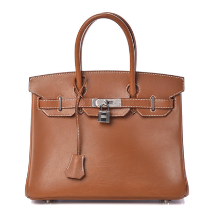 Hermes Vache Natural Birkin 30 1 of 20