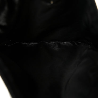 Prada Nylon Flat Messenger Bag Black 5 of 11