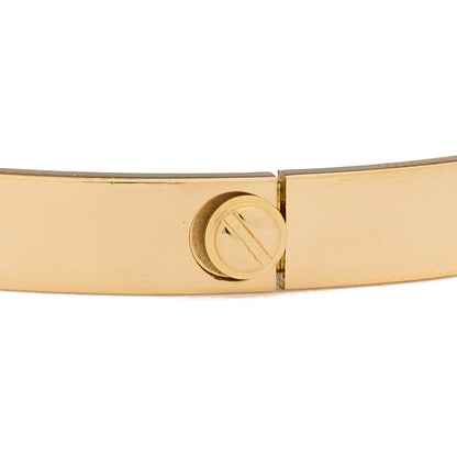 Cartier 18K Yellow Gold LOVE Bracelet 18 5 of 9