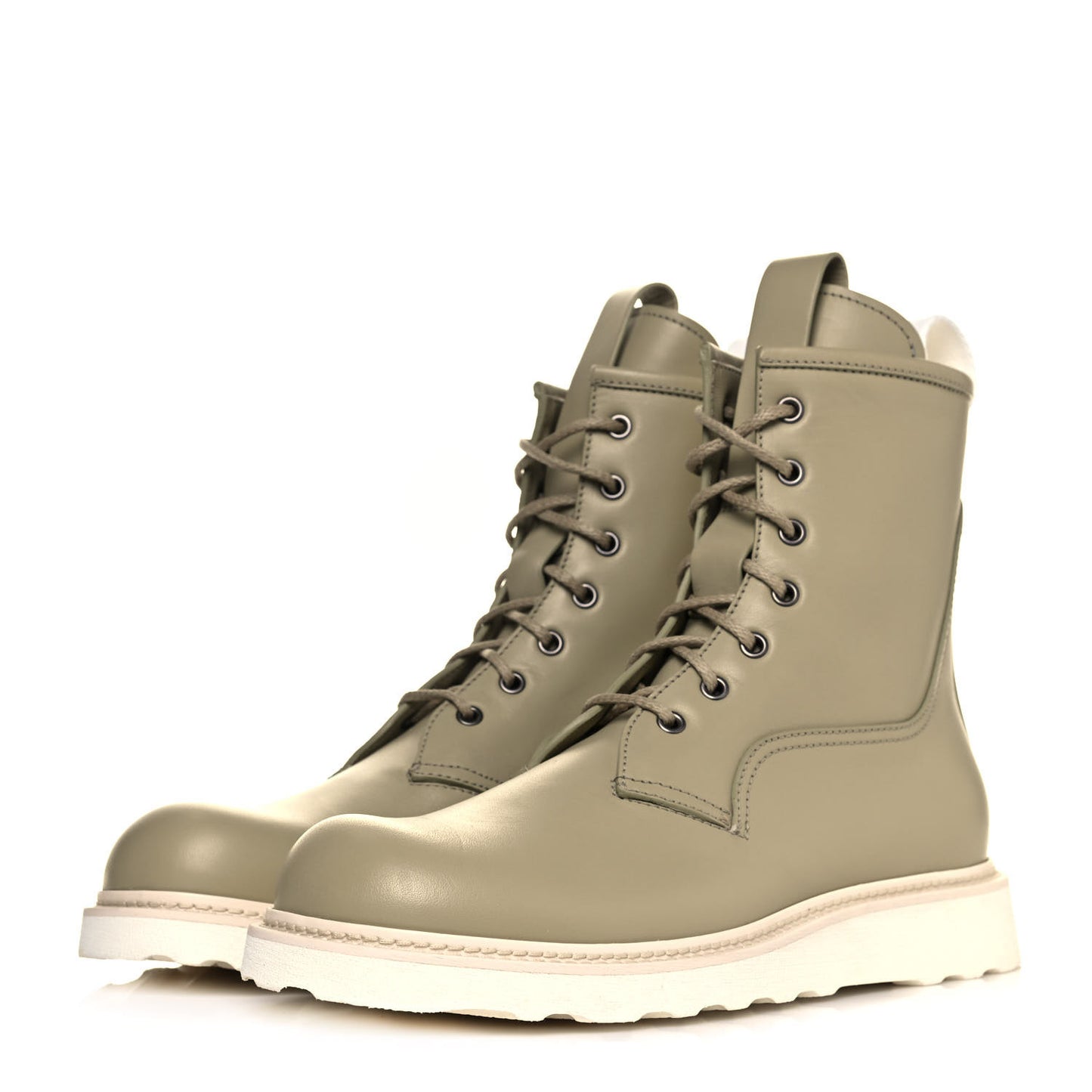 Calfskin Mens Lace Up Boots 43 Origano