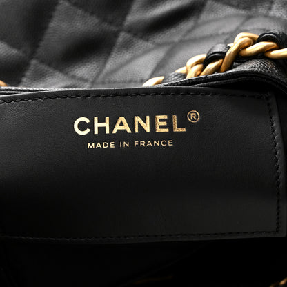 Chanel Caviar Quilted Small Chanel 25 Handbag Black 6 of 11