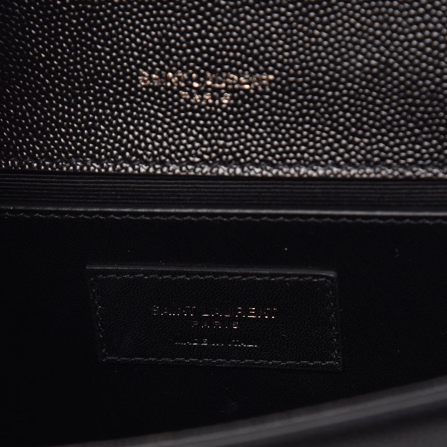 Grain De Poudre Small Monogram Kate Satchel Black