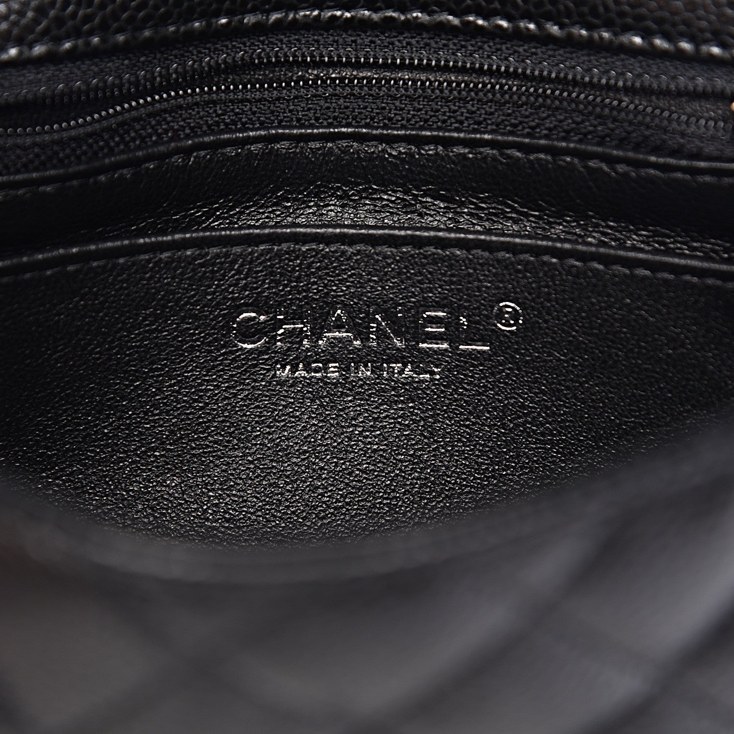 Chanel Caviar Quilted Mini Square Flap Black 6 of 10