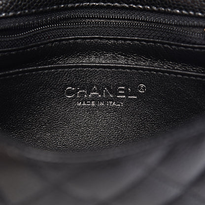 Chanel Caviar Quilted Mini Square Flap Black 6 of 10