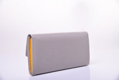 Jimmy Choo Snake Embossed Zulu Canvas Clutch Blue 7 of 17
