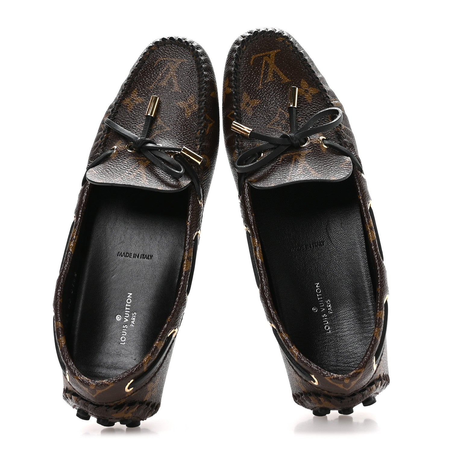 Louis Vuitton Patent Monogram Gloria Loafers 38 36.5 2 of 9