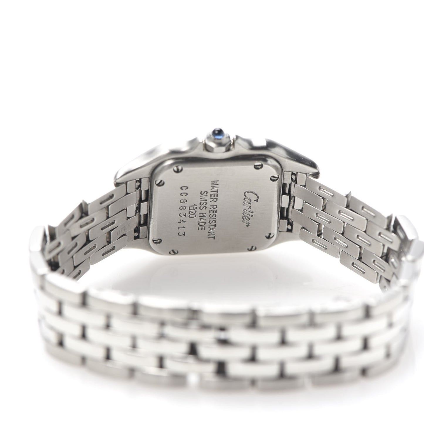 Stainless Steel 22mm Panthere Quartz Watch