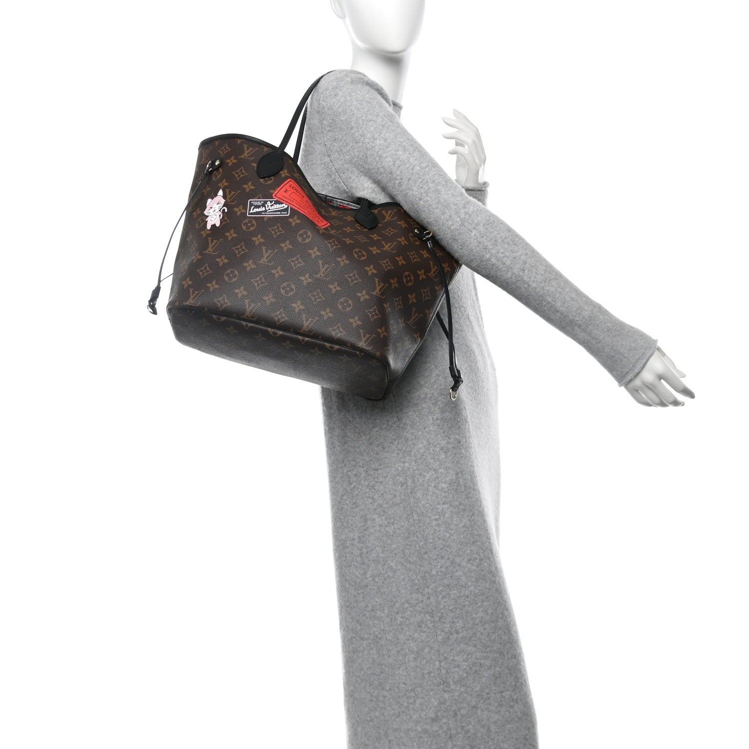 Louis Vuitton Monogram My LV World Tour Neverfull MM 2 of 10