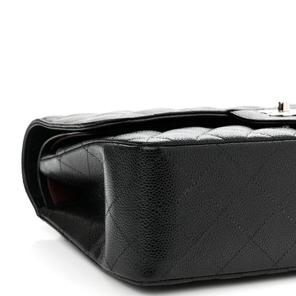 Chanel Caviar Quilted Jumbo Double Flap Black 8 of 9