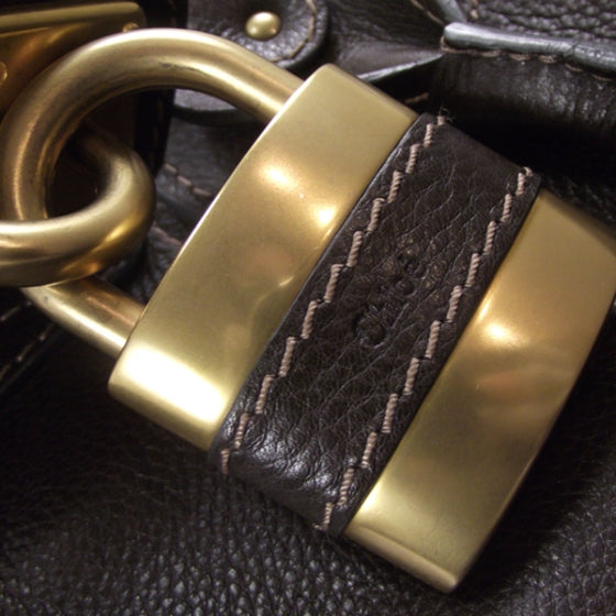 Chloe Leather Paddington Tote Brown 16 of 18