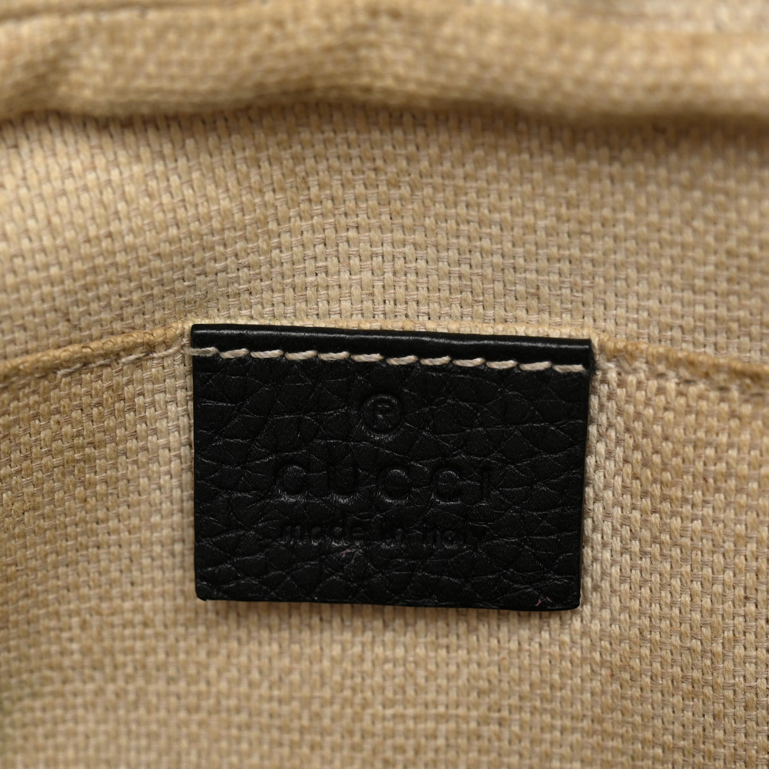 Gucci Pebbled Calfskin Small Soho Disco Bag Black 5 of 13