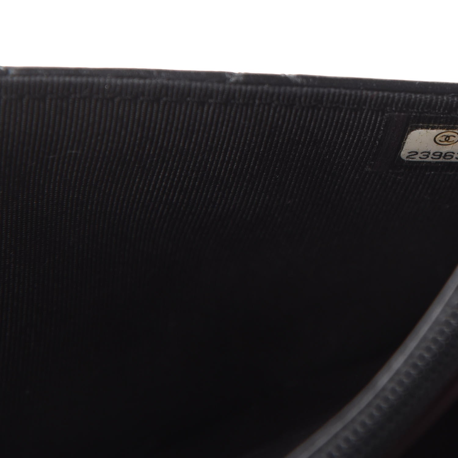 Chanel Aged Calfskin Quilted Lucky Charms 2.55 Reissue Wallet On Chain WOC Black 10 of 12