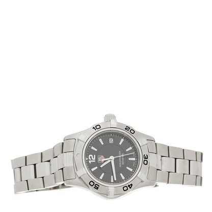 Tag Heuer Stainless Steel 27mm Aquaracer Lady Quartz Watch Black WAF1410 2 of 4