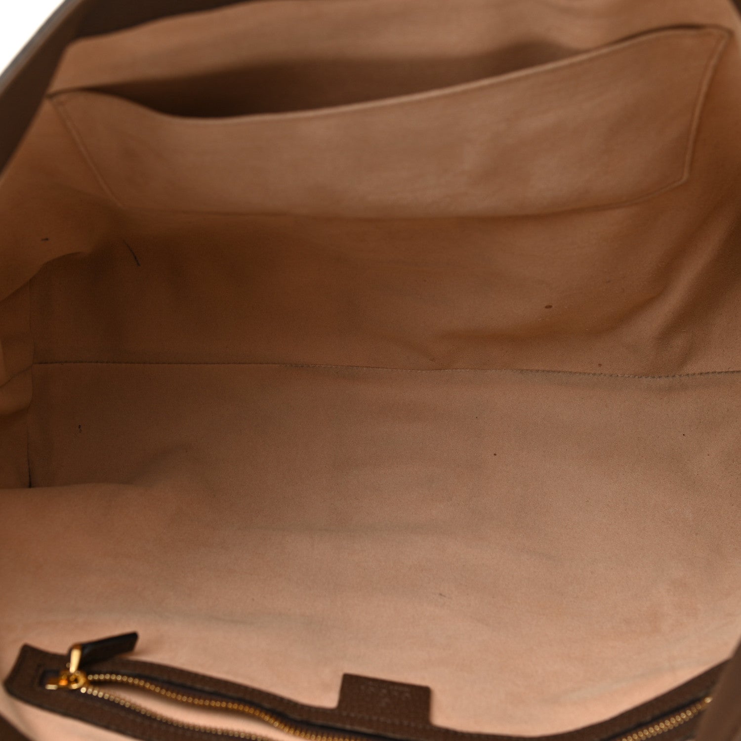 Gucci GG Supreme Monogram Textured Calfskin Web Medium Ophidia Shopping Tote Beige Ebony New Acero 5 of 12
