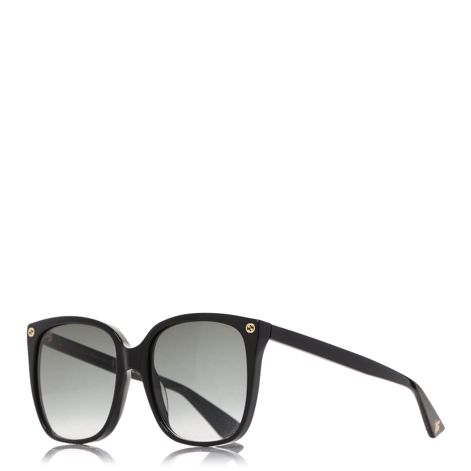 Gucci Acetate GG Sunglasses GG0022S Black 1 of 7