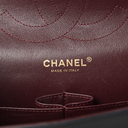 Chanel Lambskin Quilted Jumbo Double Flap Black 13 of 15