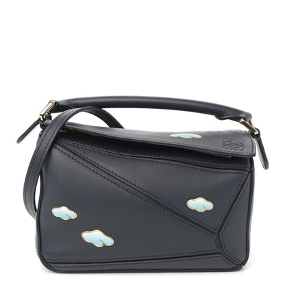 Loewe Calfskin New Year Mini Puzzle Bag Dark Ink 1 of 10