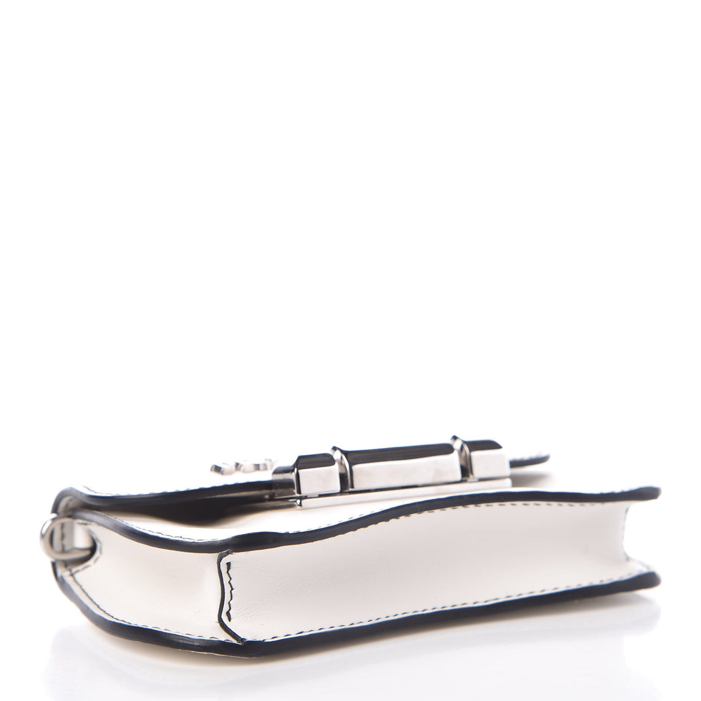 City Calfskin Micro Sidonie Belt Bag 85 34 White Black