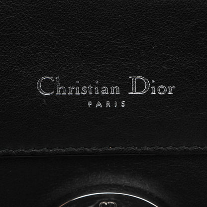 Christian Dior Smooth Calfskin Small Bi-Color Be Dior Flap Black Pink 6 of 7