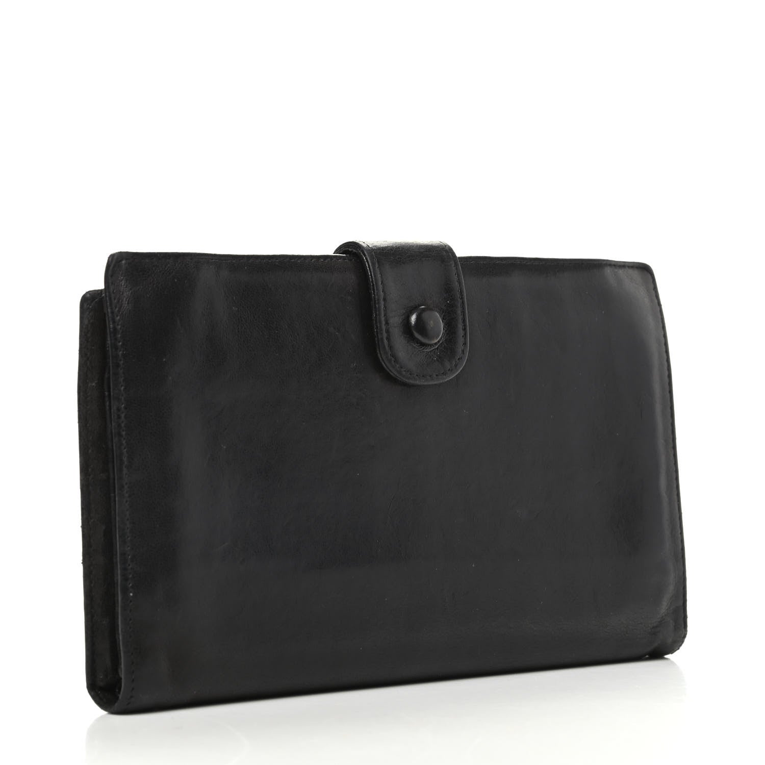 Chanel Lambskin Timeless CC French Wallet Black 3 of 8