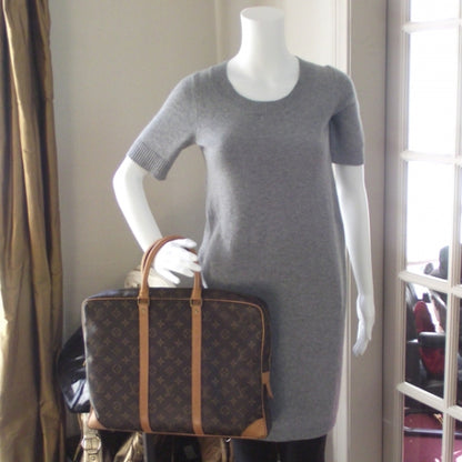 Louis Vuitton Monogram Porte-Documents Voyage Briefcase 2 of 9