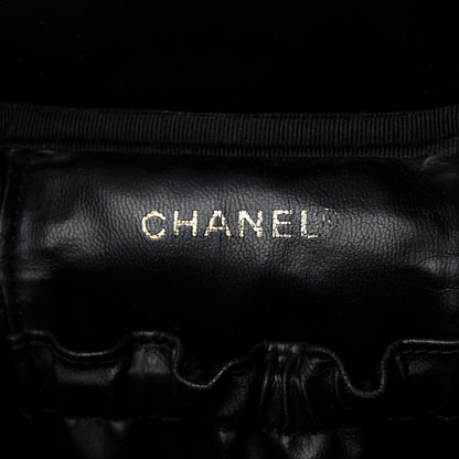 Chanel Caviar Vanity Cosmetic Case Black 6 of 13